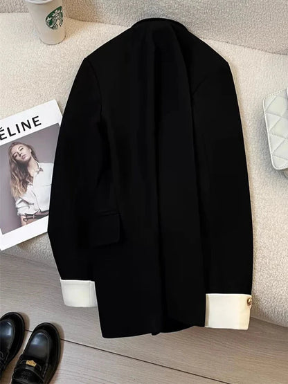 Classic Single-Breasted Blazer