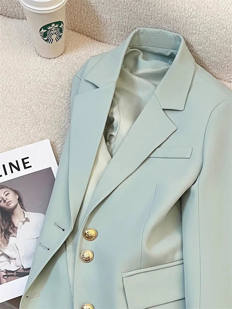 Classic Single-Breasted Blazer
