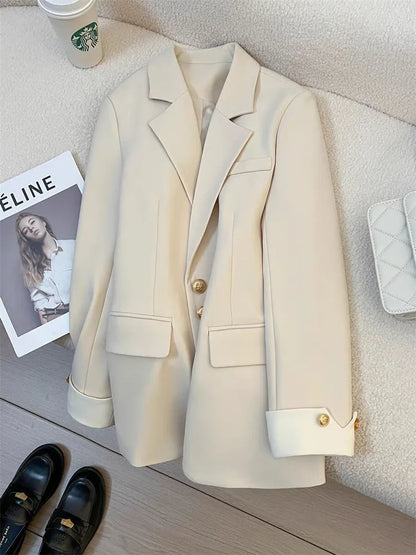 Classic Single-Breasted Blazer