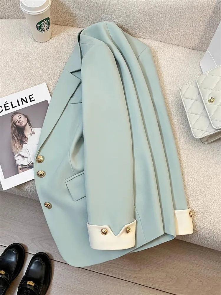 Classic Single-Breasted Blazer