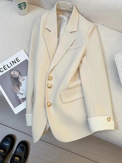 Classic Single-Breasted Blazer