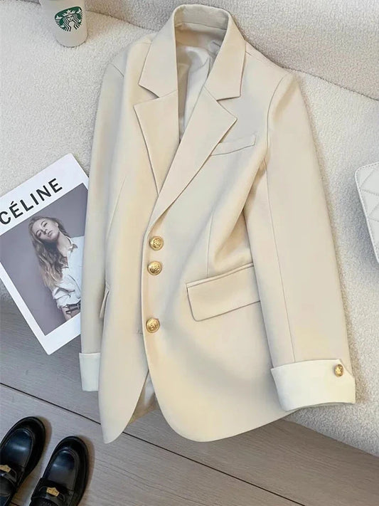 Classic Single-Breasted Blazer
