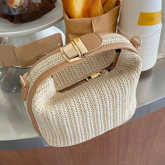 Solara Woven Beach Tote