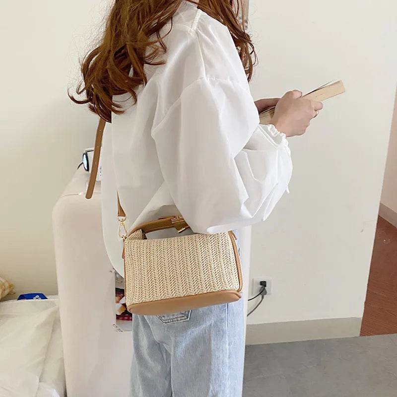 Solara Woven Beach Tote