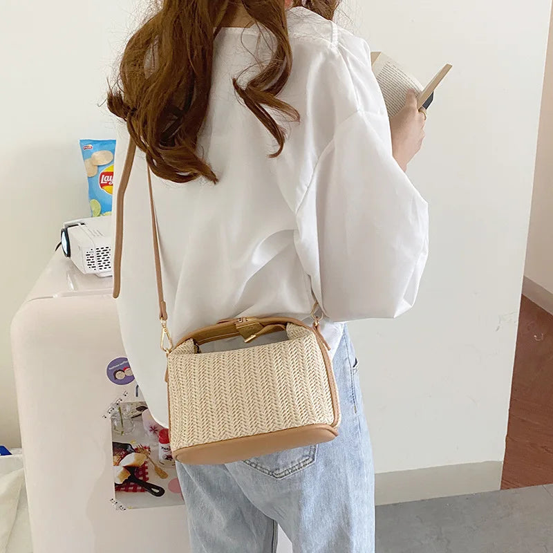 Solara Woven Beach Tote