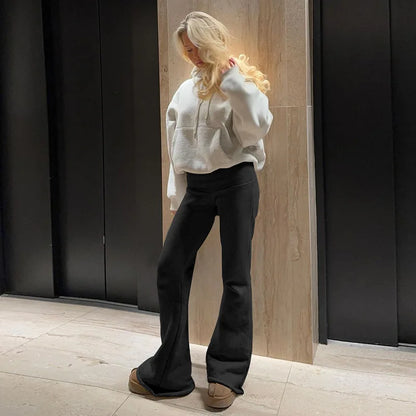 Low Rise Flared Leggings