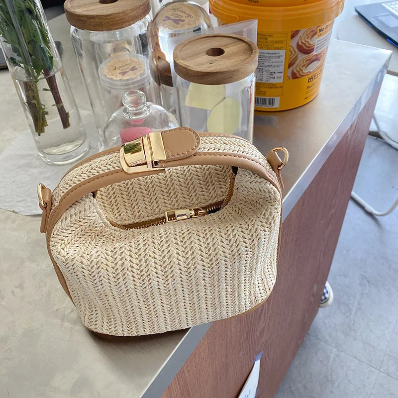 Solara Woven Beach Tote