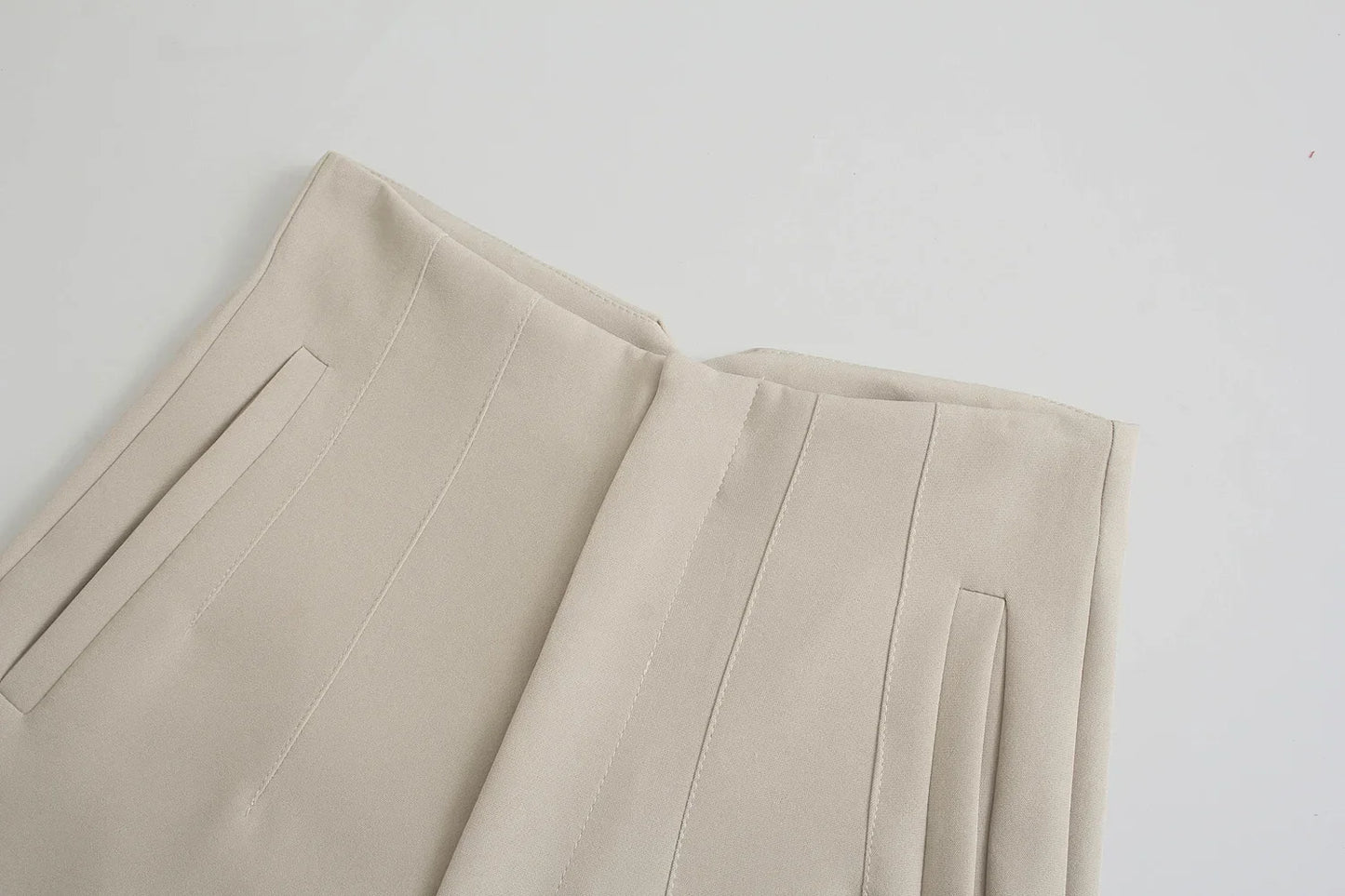 Tailored High-Waist Pants