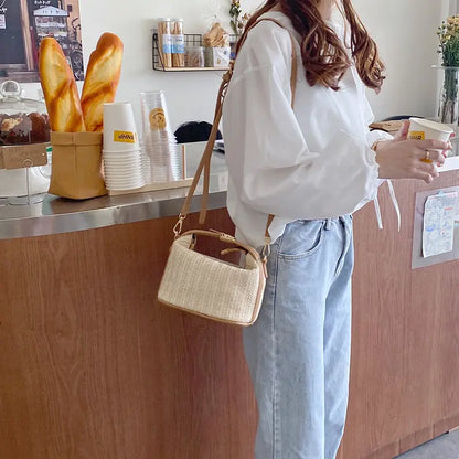 Solara Woven Beach Tote